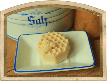 Honig-Salz-Seife