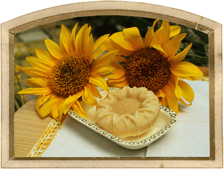 Sonnenblumen-Honig-Seife