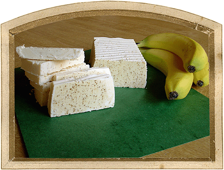 Bananen-Honig-Sahne-Seife
